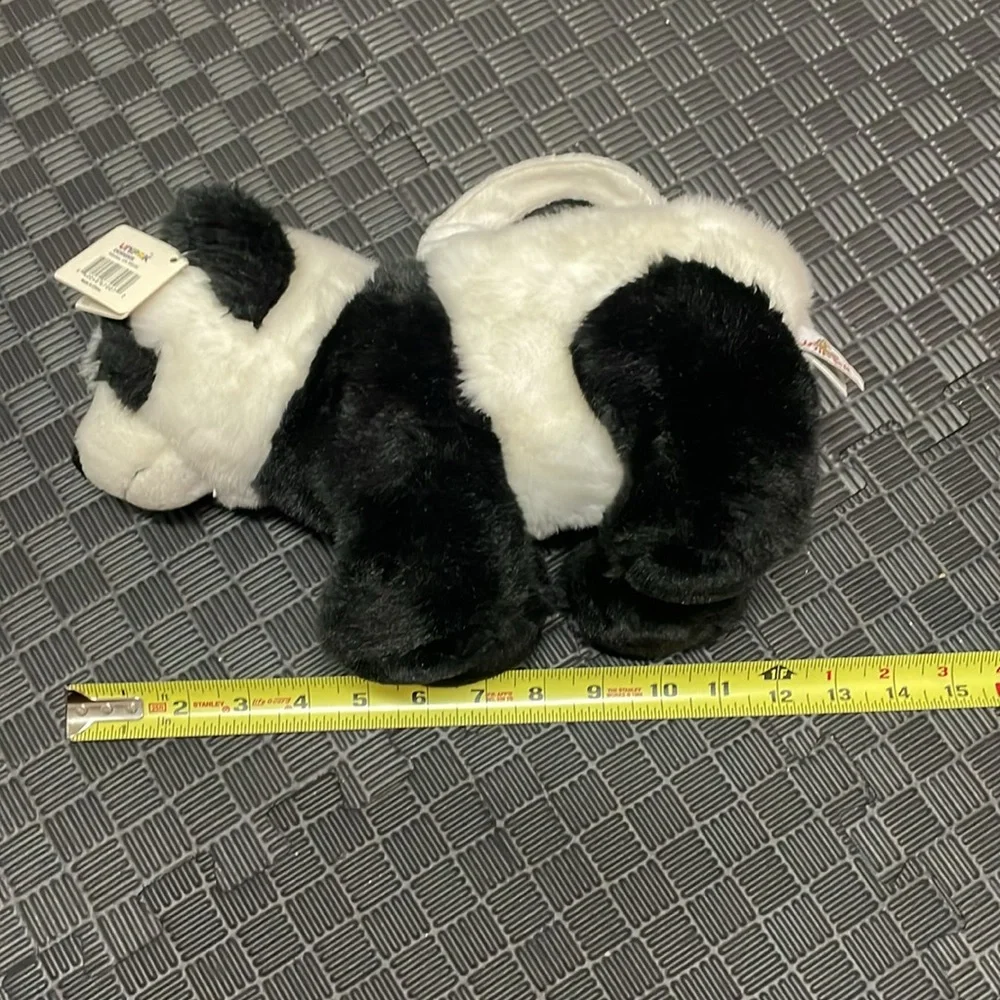 Panda plush tote purse by unipak design